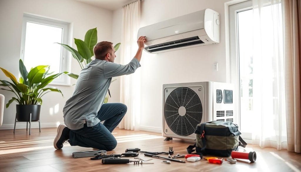 Air conditioner maintenance