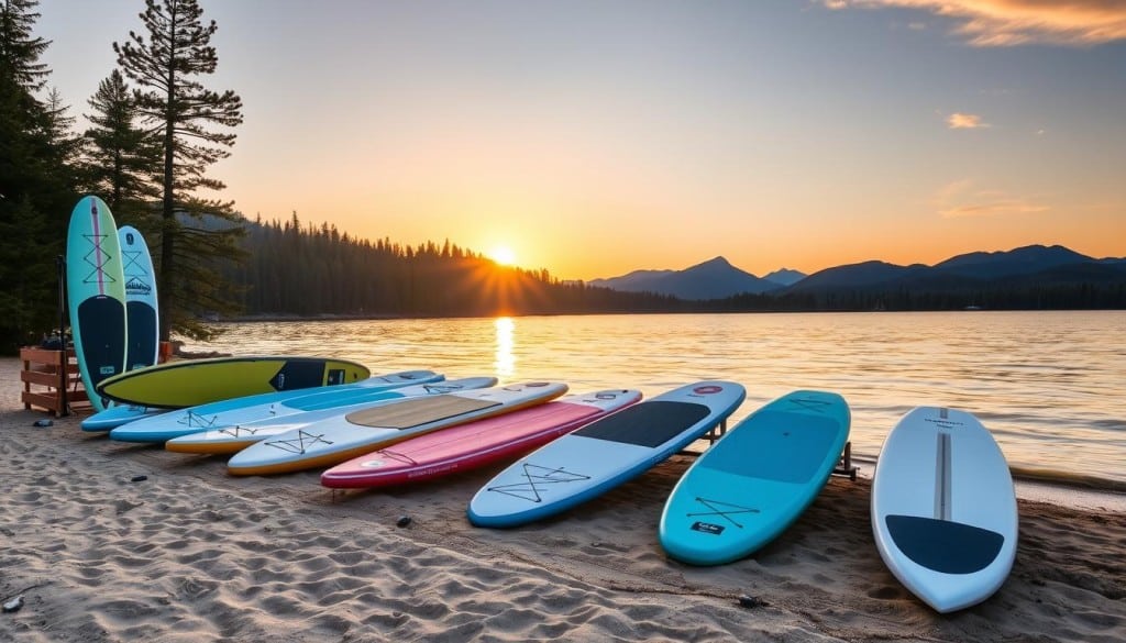 Choosing a paddleboard