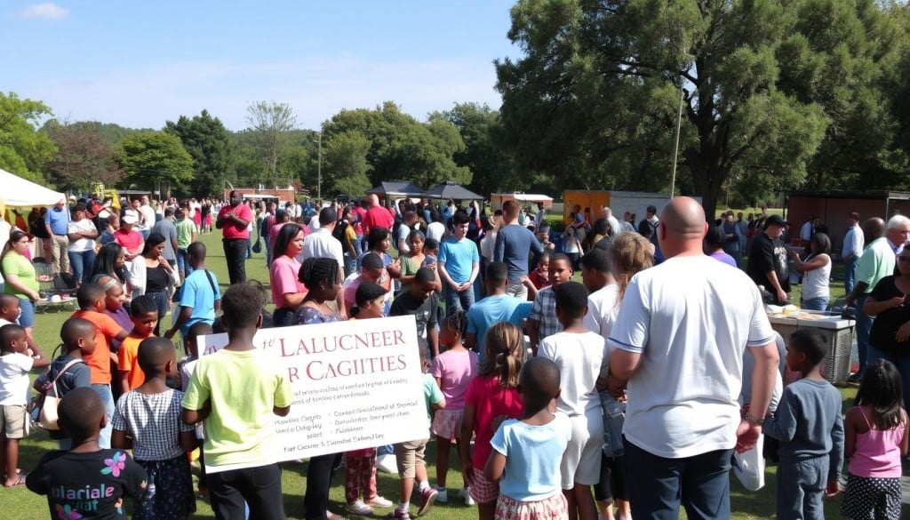 Community outreach and local charities support