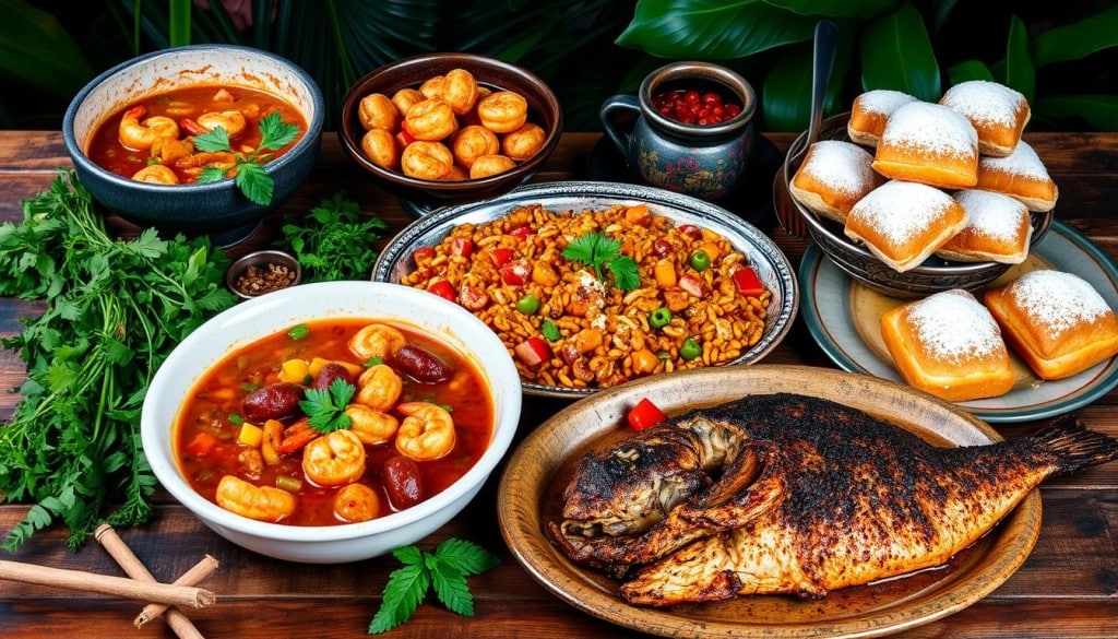Creole dishes