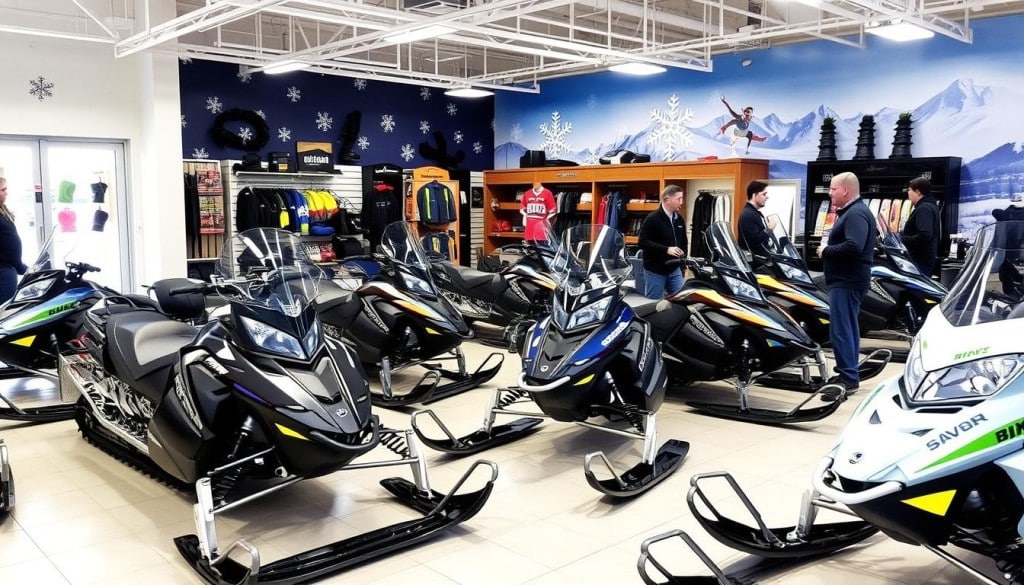 Customer experience at snowmobile dealers