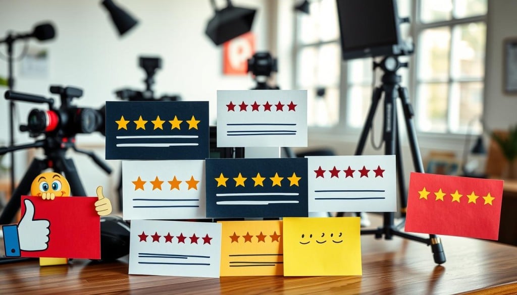 Customer reviews for videographers