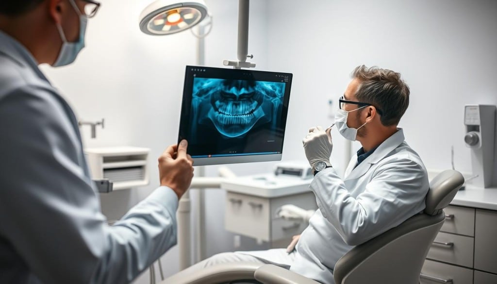 Diagnosis, pain management, endodontic treatment