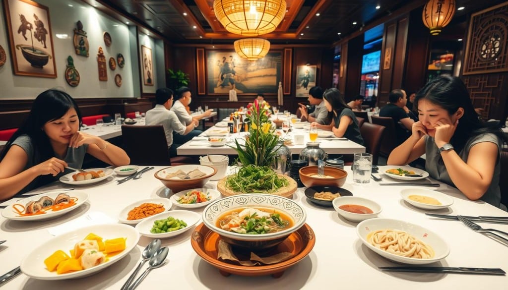 Dining at Asian Restaurants