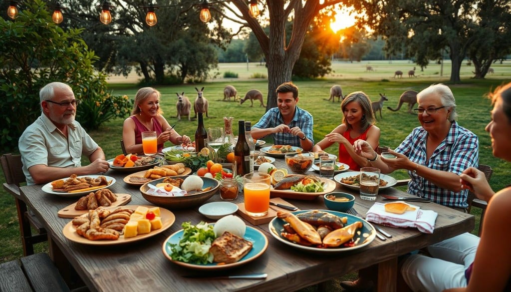 Dining in Australia