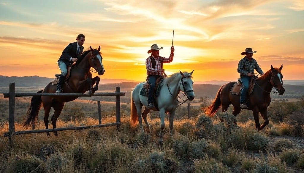 Horseback riding styles