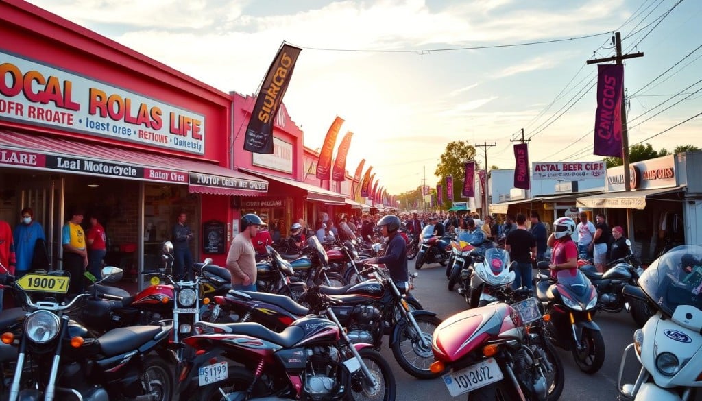Local Motorcycle Shops appealing to customers through Localz