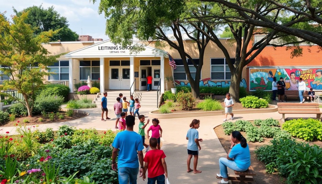Local Schools promoting Community Ties and Local Involvement