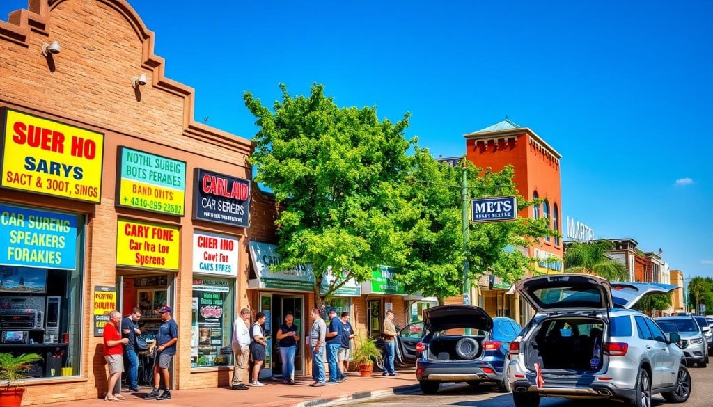 Local businesses for car audio