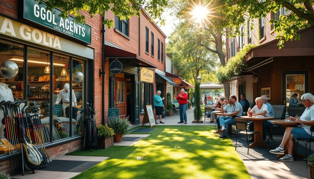 Local golf businesses