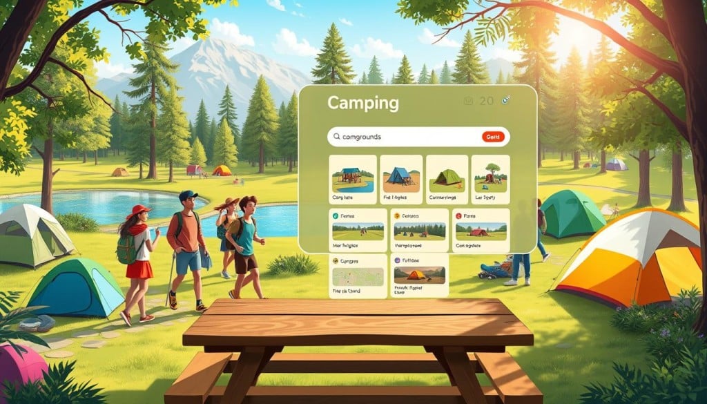 Localz campgrounds search tool