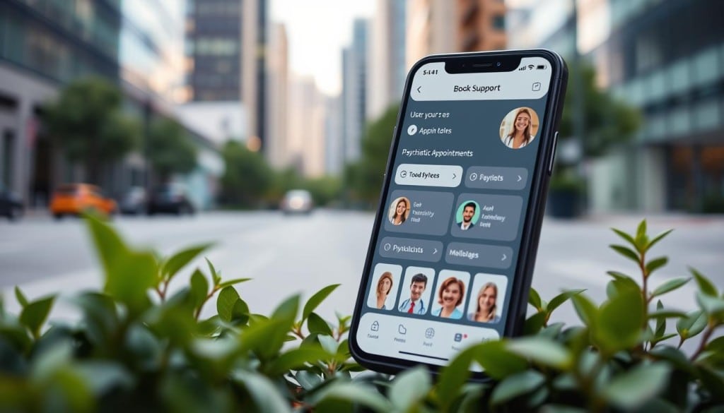 Localz features for booking psychiatric appointments