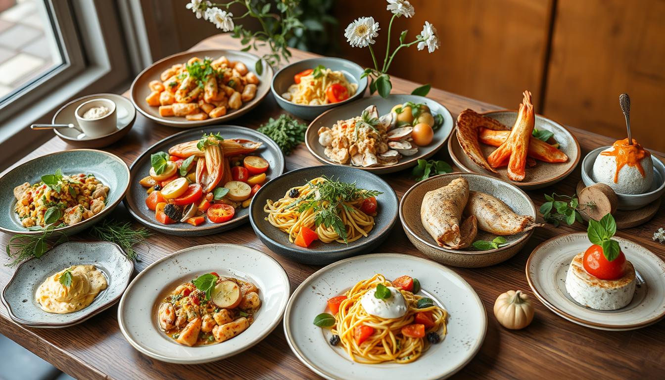 Modern European Food