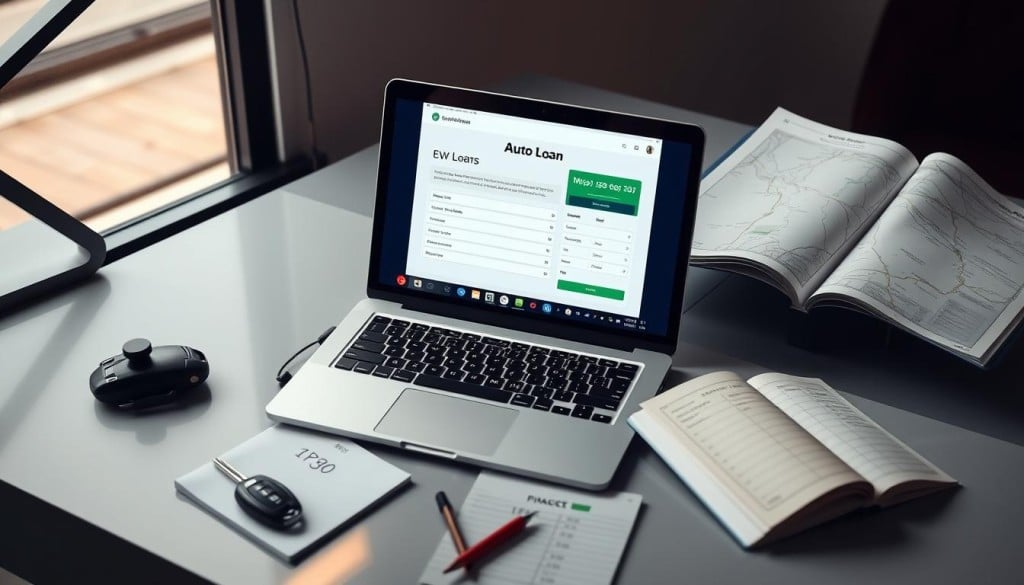 Online Auto Loan Application
