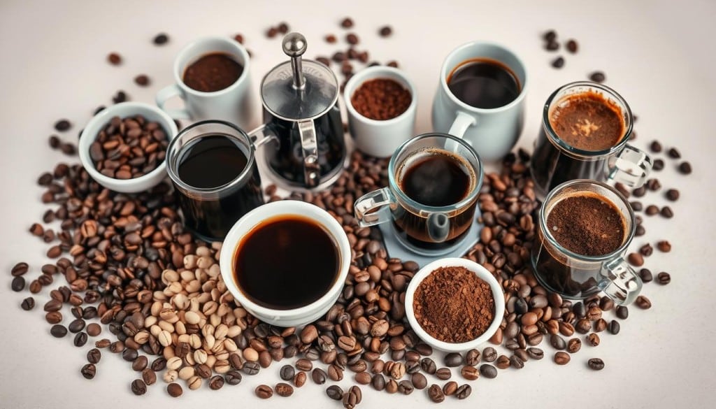 Popular coffee varieties and tasting profiles