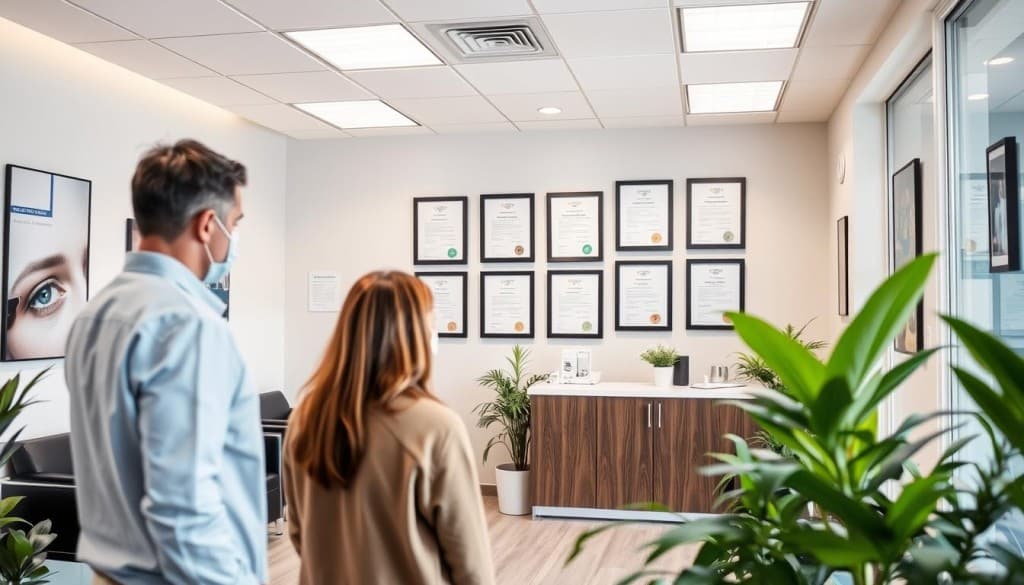 Selecting an ophthalmologist