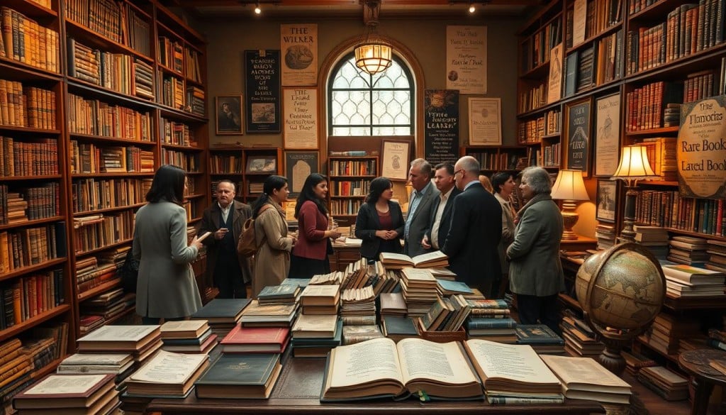 Upcoming events in the rare book community