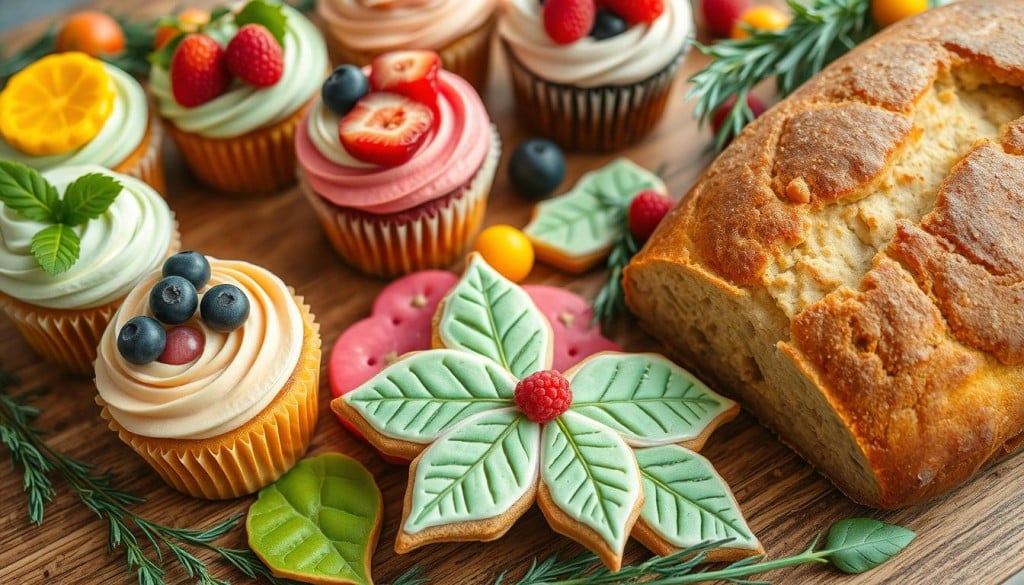 Vegan and gluten-free options at specialty bakeries