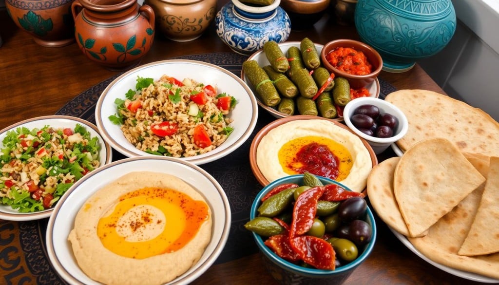 Vegetarian Lebanese food options