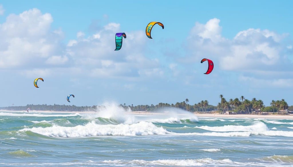 Weather conditions kiteboarding
