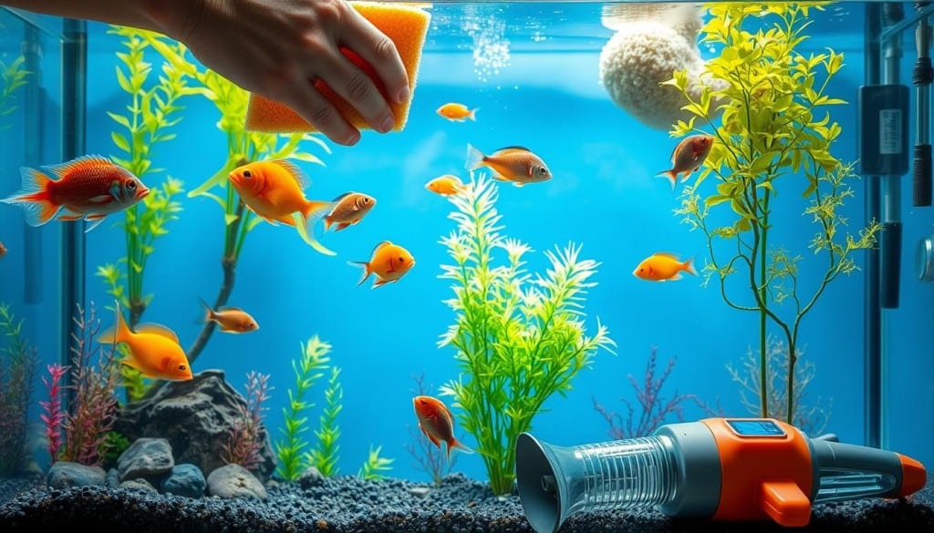 aquarium maintenance