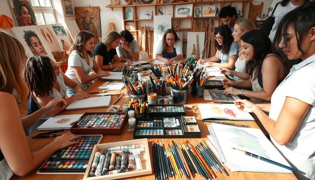 art supplies community