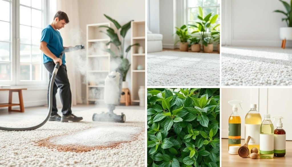 carpet cleaning types