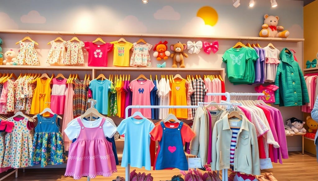 children's clothing shop listings