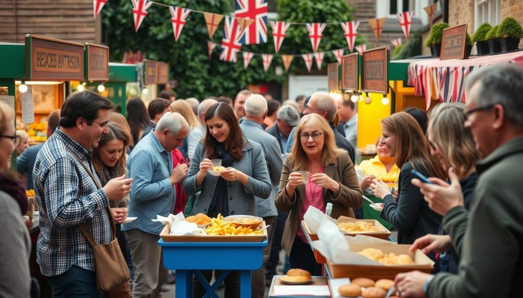 community engagement promoting British food