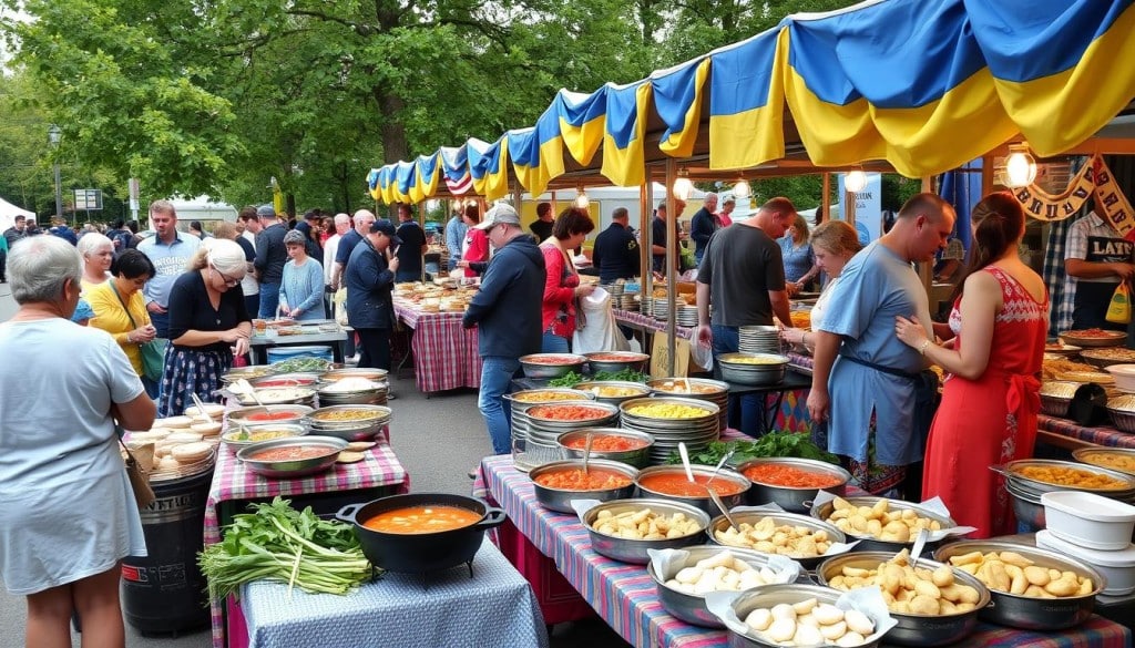 community events promoting Ukrainian cuisine