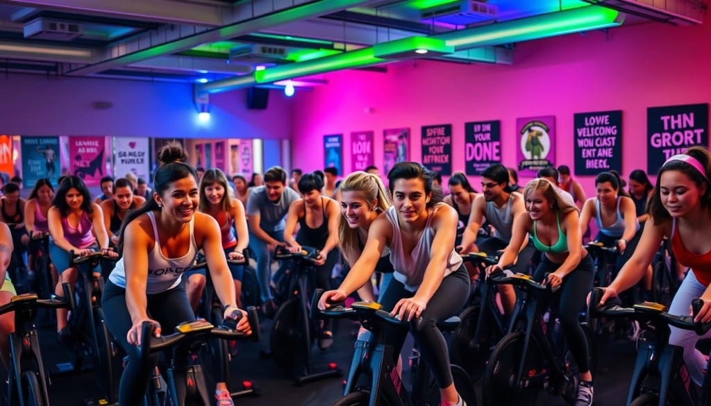 community in spin classes