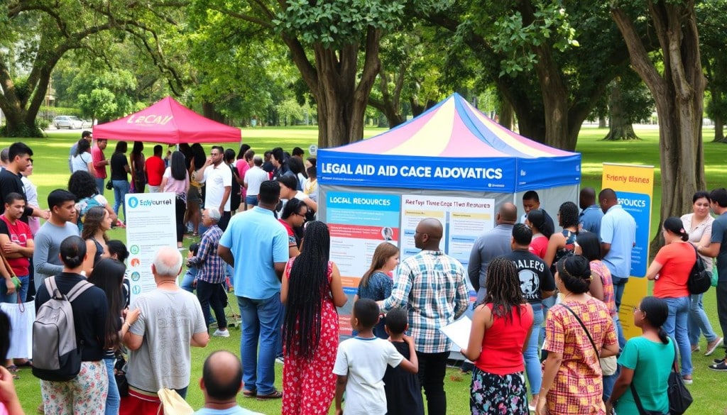 community support through local organizations