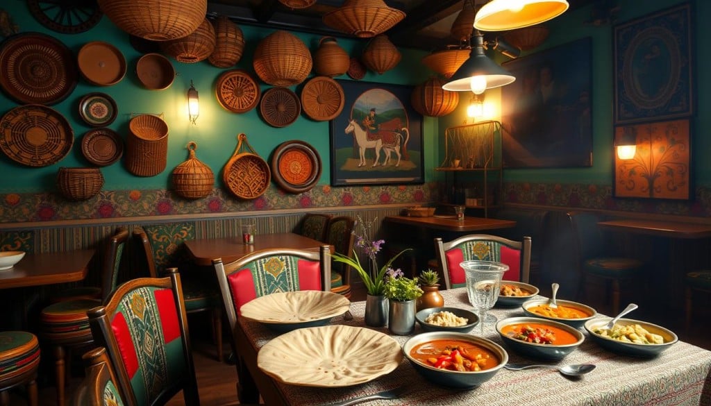 connecting with local Ethiopian restaurants