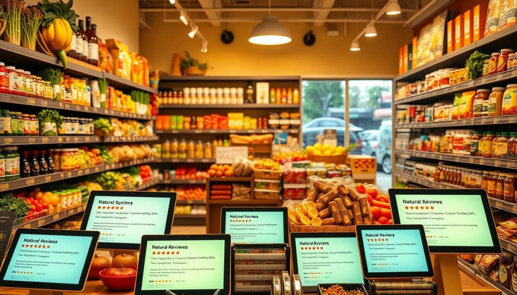 customer reviews in health food stores