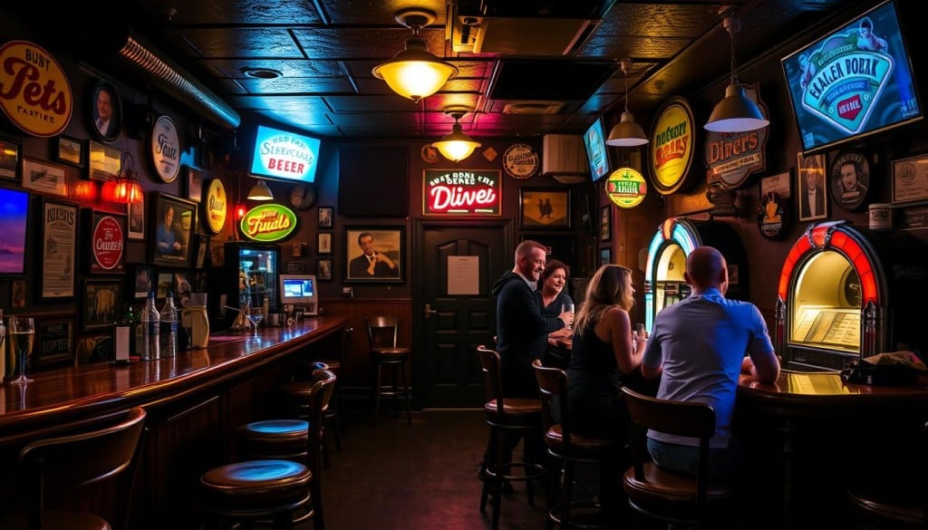 dive bar atmosphere