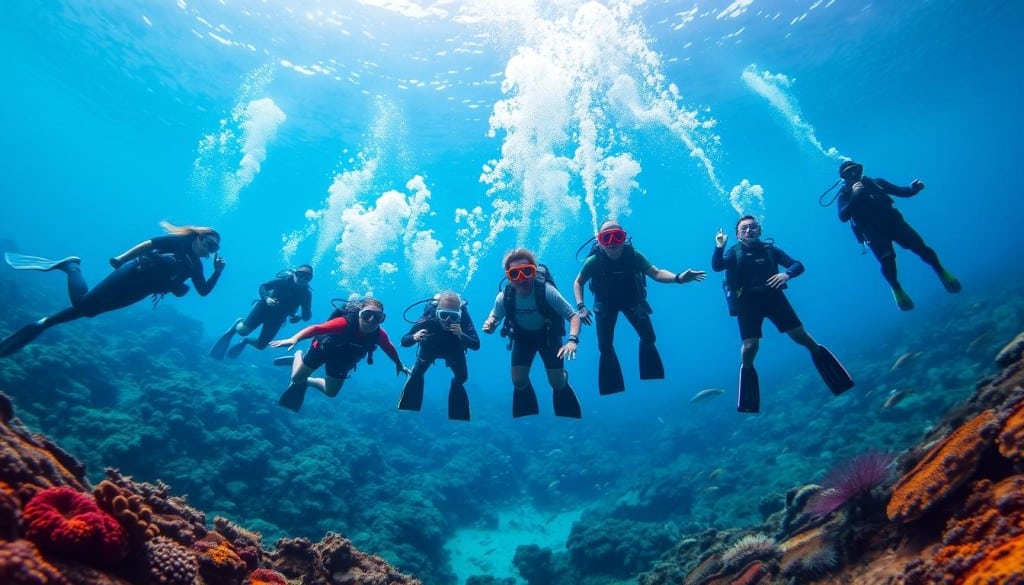 diving community