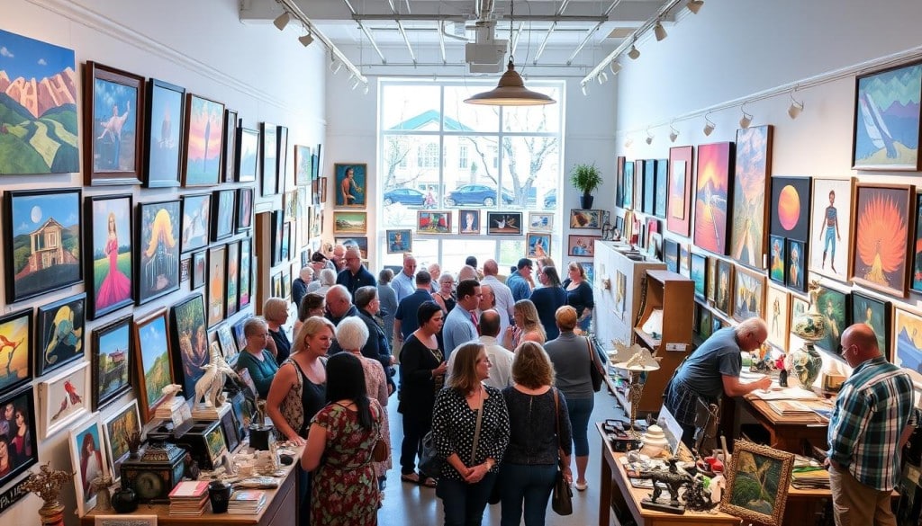 economic impact of local art galleries