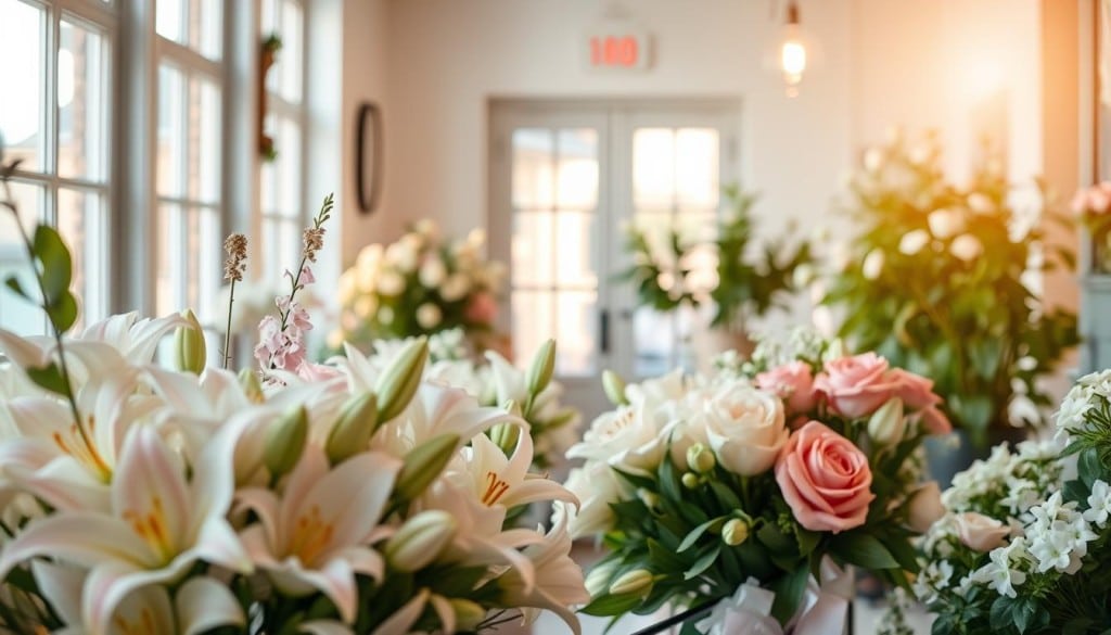 emotional healing through funeral flowers