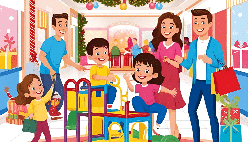 family-friendly activities at shopping malls