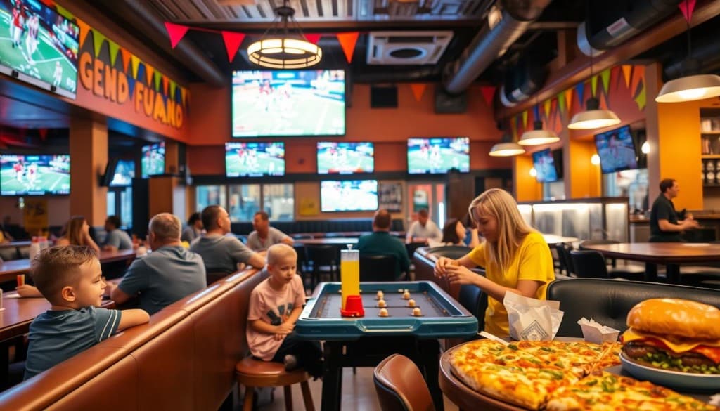 family-friendly sports bars