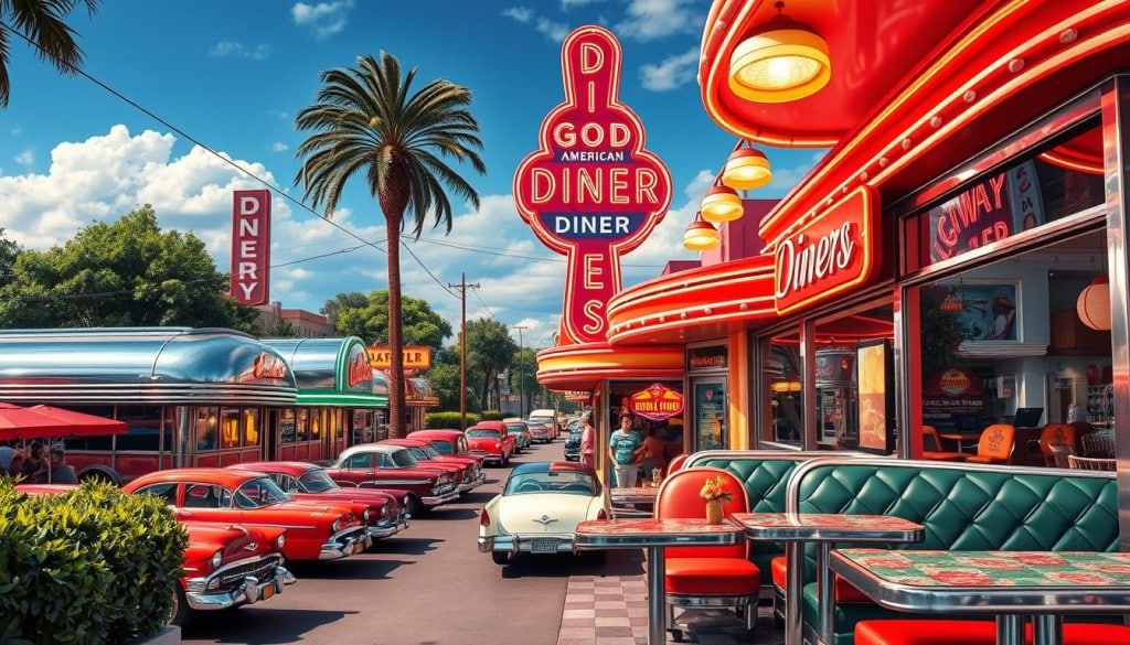 famous diners across the U.S.