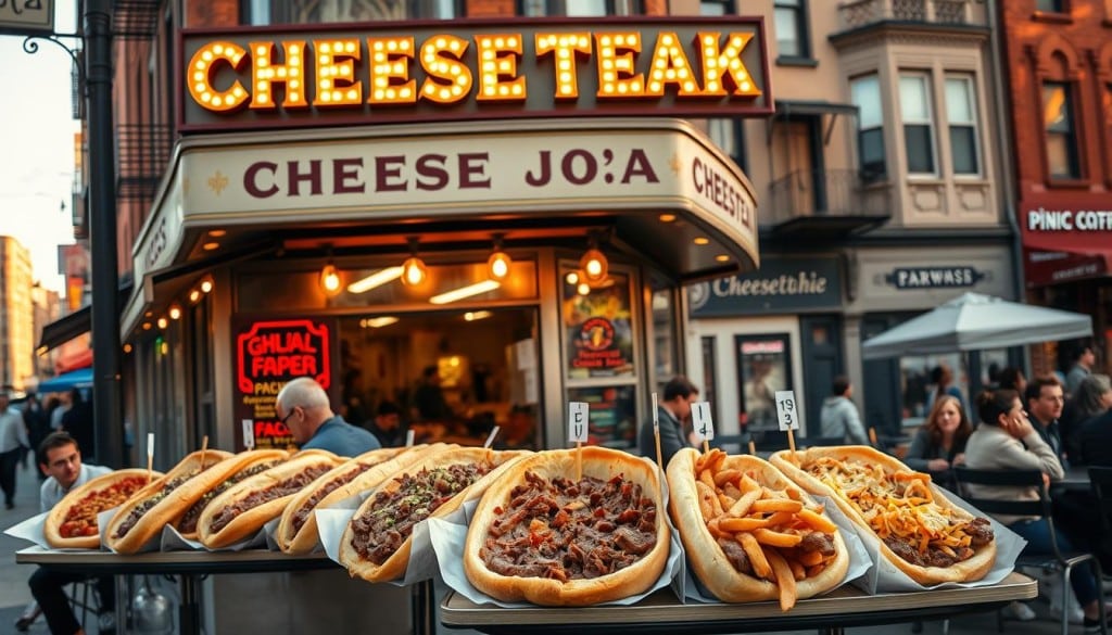 find cheesesteaks locally