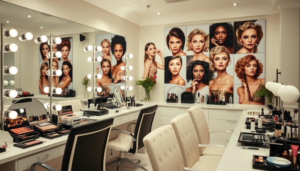 finding makeup artist