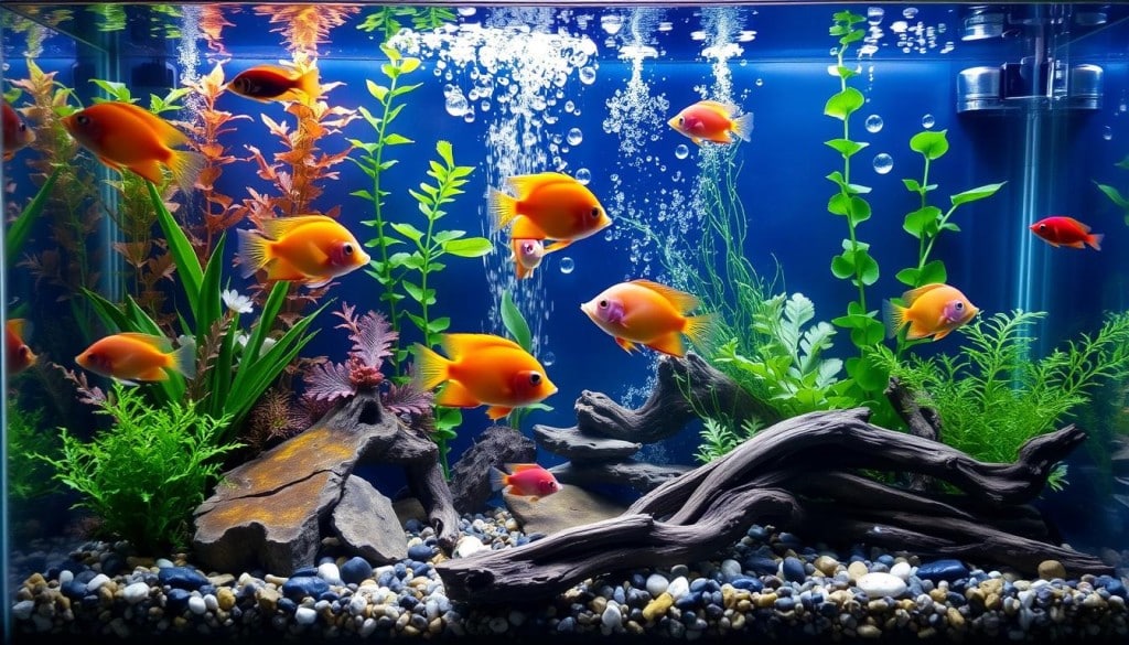freshwater aquarium setup