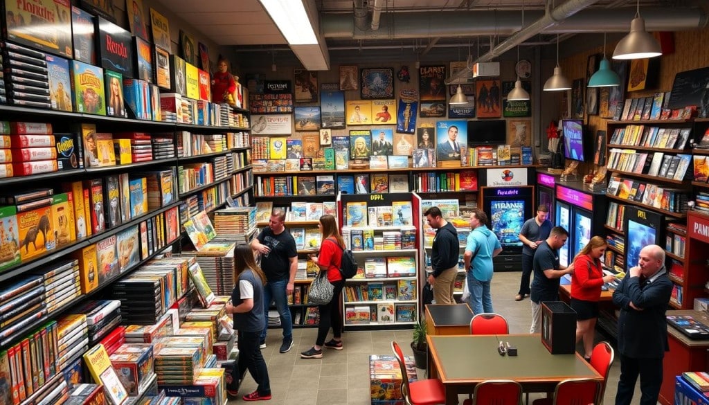 game shop experience