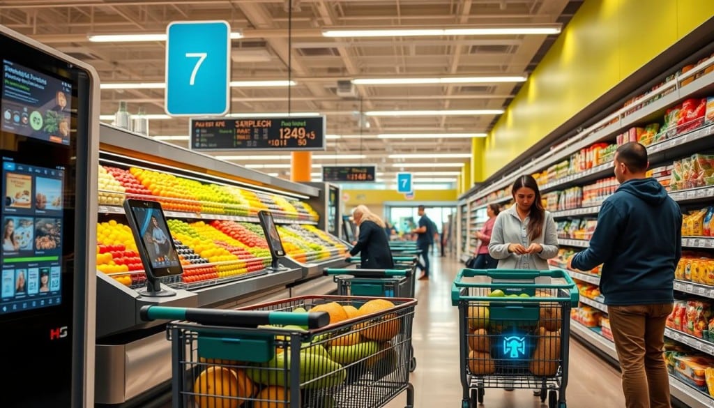 grocery store technology enhacing convenience