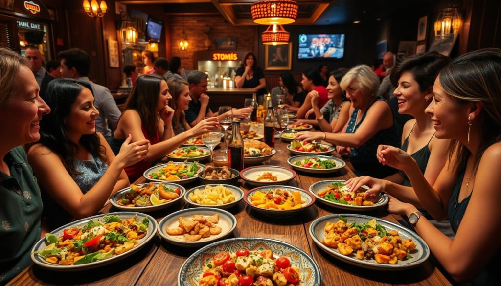 group dining options at tapas bars