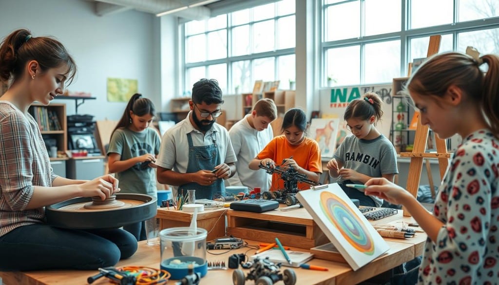 hands-on learning opportunities