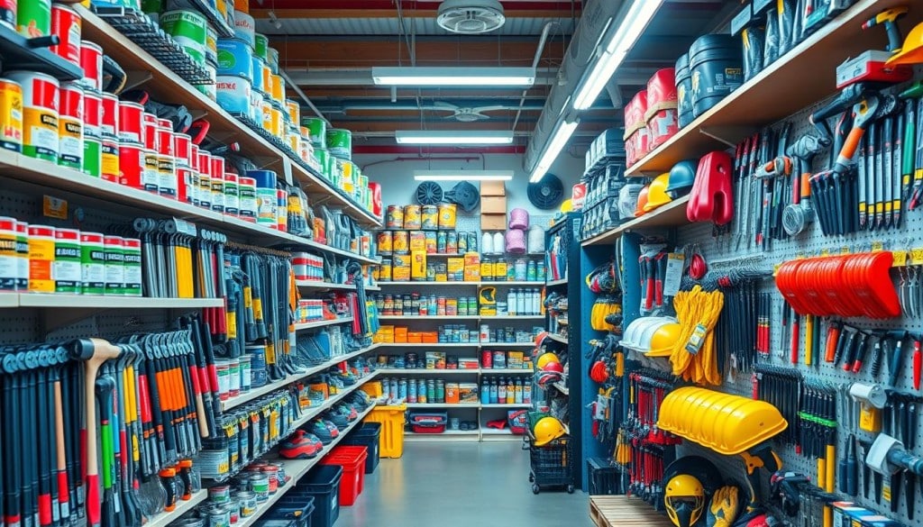 hardware store offerings