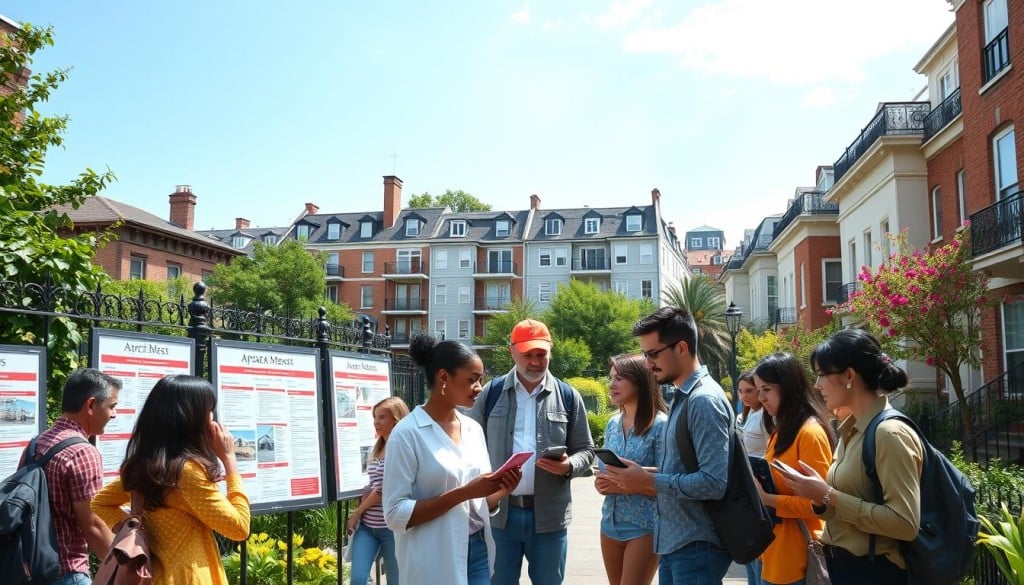 how to find apartment for rent